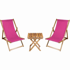 Gartenset aus Geölt Rossa