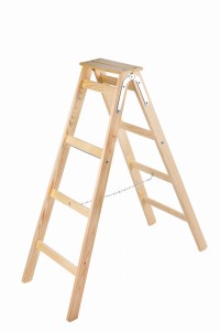 Drewniana Drabina Podest Kobyłka 2x4